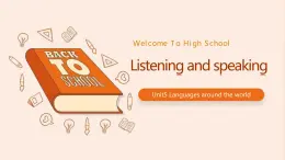 【大單元設(shè)計】人教版英語必修一 Unit 5 Languages around the world Listening and speaking（課件+教學(xué)設(shè)計表格式+大單元整體設(shè)計表格式）