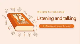 【大單元設(shè)計】人教版英語必修一 Unit 5 Languages around the world Listening and talking（課件+教學(xué)設(shè)計表格式+大單元整體設(shè)計表格式）