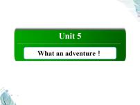 高中英语外研版 (2019)必修 第三册Unit 5 What an adventure!完美版课件ppt