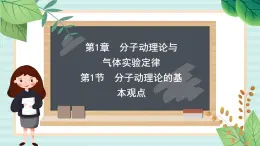 魯科版高中物理選修31.1 分子動(dòng)理論的基本觀點(diǎn)課件