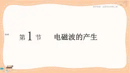 魯科版高中物理選擇性必修第二冊·第4章第1節(jié) 電磁波的產(chǎn)生（課件PPT）