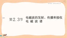 魯科版高中物理選擇性必修第二冊·第4章第2節(jié) 電磁波的發(fā)射、傳播和接收 第3節(jié)電磁波譜（課件PPT）