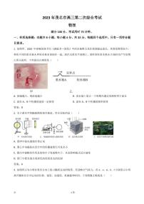 2023届广东省茂名市高三下学期二模物理试卷（PDF版）