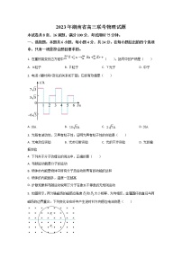 2022-2023学年湖南省衡阳市高三下学期第二次联考（二模）物理试题 （解析版）