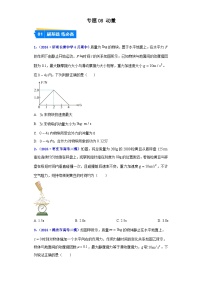 專題08 動量--2024年高考物理二模試題分類匯編（山東專用）