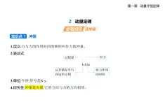 1.2動(dòng)量定理-知識(shí)點(diǎn)串講課件+分層訓(xùn)練（含答案）-人教版高中物理高二上學(xué)期