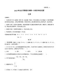 2023年广东省汕头市高三一模化学试题含答案解析