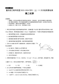 2024重庆市缙云教育联盟高二上学期11月月考试题化学含解析