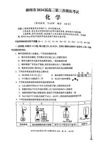 广西壮族自治区柳州市2024届高三第三次模拟考试化学试题