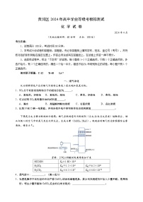 2024年上海市黄浦区高三下学期高考&等级考二模化学试卷含答案