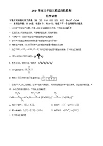 2024蘇州八校聯(lián)考高三下學(xué)期三模試題化學(xué)含解析