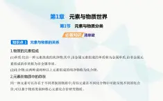 魯科版高中化學(xué)必修第一冊(cè)第2章元素與物質(zhì)世界第1節(jié)元素與物質(zhì)分類課件