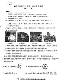 四川省自貢市2025屆高三上學(xué)期高考第一次診斷考-化學(xué)試卷+答案