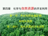 人教版(新課標) 高中化學 必修2 4-1-2《海水資源的開發(fā)利用》課件