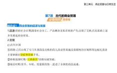 第7課古代的商業(yè)貿(mào)易（知識點串講課件+分層訓(xùn)練）-統(tǒng)編版高中歷史高二上學(xué)期（選必 2）