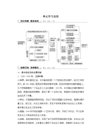 人教版 (新课标)第四单元 中国特色社会主义建设的道路综合与测试复习练习题