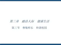 人教版（中職）心理健康 3.3 尊敬師長(zhǎng) 和諧校園 課件