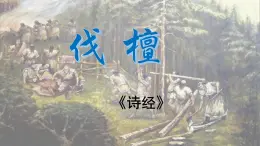 部編高教版（2023）中職語文職業(yè)模塊上冊第三單元第1.1課 《伐檀》課件+學(xué)案+知識梳理