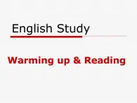 【語文版】中職英語基礎模塊下冊：Unit 3《English Study》ppt課件（2）