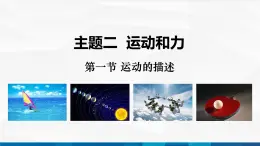 中職物理 高教版 機械建筑類 同步備課 第一節(jié) 運動的描述（課件）