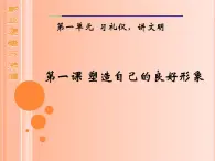 第一課 塑造自己的良好形象 課件