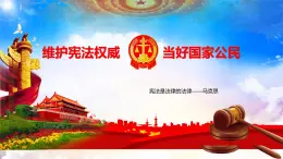 第七課 維護(hù)憲法權(quán)威 當(dāng)好國家公民 課件