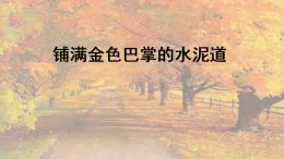 統(tǒng)編版小學(xué)語文三年級(jí)上冊(cè)課件《5 鋪滿金色巴掌的水泥道》