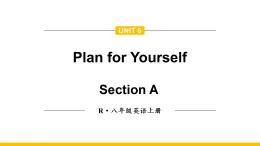 人教版（2024）英語(yǔ)八年級(jí)上冊(cè)  Unit 6 Plan for Yourself （單詞詞匯課件）