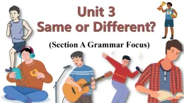 【情境式教學(xué)】新人教版初中英語(yǔ)八年級(jí)上冊(cè) Unit 3 Section A Grammar Focus 課件