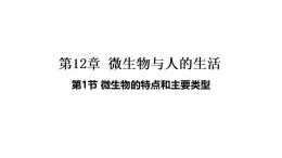 初中  生物  北師大版（2024）  八年級上冊（2024）  第5单元12.1 微生物的特点和主要类型 課件