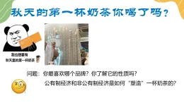 1.1公有制為主體，多種所有制經(jīng)濟共同發(fā)展（議題式教學(xué)課件）-2025-2026學(xué)年高中政治必修2（統(tǒng)編版）