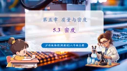 【新教材核心素養(yǎng)】滬科版物理八年級(jí)全冊(cè)第5章第3節(jié)《密度》課件