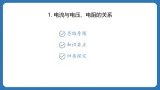 第五章　欧姆定律 全章习题課件5.1电流与电压、电阻的关系  2025-2026学年物理教科版（2024）九年级上册