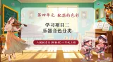 【新教材核心素养】人教版音乐八年级上册第4单元《学习项目二 乐器音色分类》课堂教学设计+课件+素材