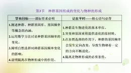 人教版高中生物必修2第6章生物的進(jìn)化第3節(jié)種群基因組成的變化與物種的形成課件+檢測(cè)含答案(教師用)