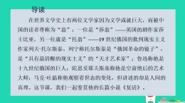 2025新教材高中語文第三單元第九課復(fù)活節(jié)選課件部編版選擇性必修上冊(cè)
