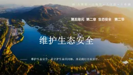 5.2.2維護(hù)生態(tài)安全(課件)2025-2026學(xué)年人教版八年級生物上冊