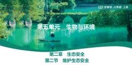 人教版生物八年級上冊5.2.2《維護(hù)生態(tài)安全(第一課時(shí))課件