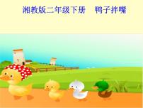 小学音乐湘艺版二年级下册鸭子拌嘴课文配套ppt课件