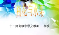 小学美术湘美版六年级下册第5课 瓶花与水果说课课件ppt