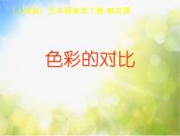 小学美术人教版五年级上册第1课 色彩的对比图片ppt课件