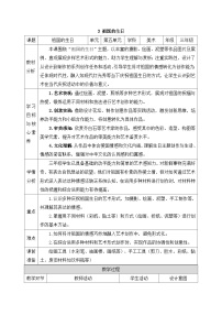 小学美术人美版（2024）三年级上册（2024）3. 祖国的生日教学设计及反思