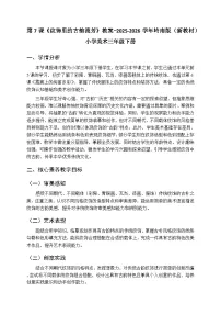 小学美术岭南版（2024）三年级下册（2024））第一单元 将传统“纹”在心里第7课 纹饰里的古韵流芳教案