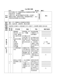 人教版一至二年级第二节 跑与游戏教学设计