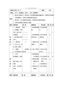 2021学年第五章 体操类活动第三节 技巧教案设计