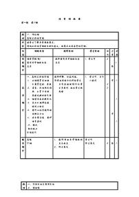 人教版五年级上册体育全一册教案