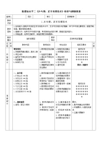 体育人教版第六章 球类活动第三节 乒乓球教案