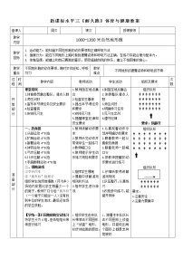 体育五至六年级第四章 基本身体活动第一节 跑教学设计