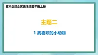 小学综合实践活动教科版三年级上册主题二 我们与动物交朋友1 我喜欢的小动物课前预习ppt课件