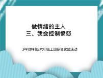 沪科·黔科版六年级上册三、我会控制愤怒精品课件ppt